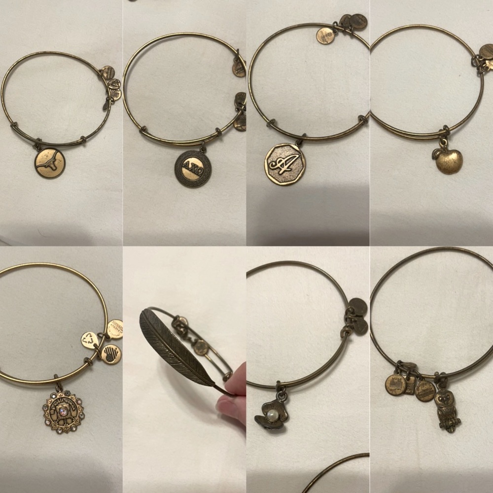 Alex and Ani bracelets - bundle of 8!